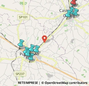 Mappa Via Castellana-Putignano, 70017 Putignano BA, Italia (2.96167)