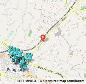 Mappa Via Castellana-Putignano, 70017 Putignano BA, Italia (1.6335)