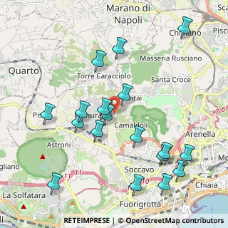 Mappa Strada Vicinale dei Monti, 80126 Napoli NA, Italia (2.40944)
