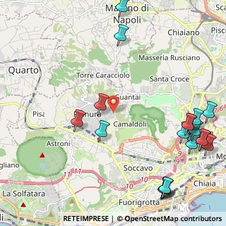 Mappa Strada Vicinale dei Monti, 80126 Napoli NA, Italia (3.2715)