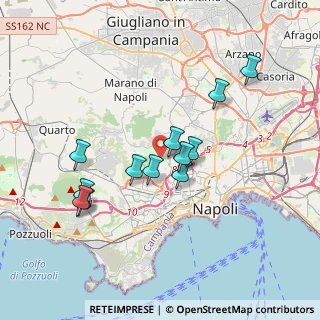 Mappa Via Vicinale Agnolella, 80141 Napoli NA, Italia (3.51667)