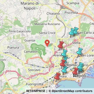 Mappa Via Vicinale Agnolella, 80141 Napoli NA, Italia (3.04846)