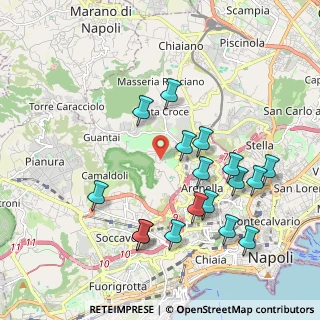 Mappa Via Vicinale Agnolella, 80141 Napoli NA, Italia (2.21235)