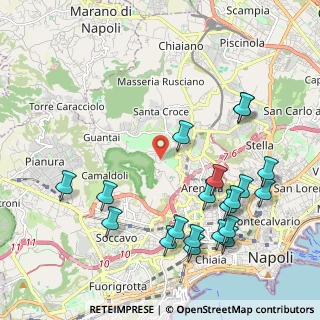 Mappa Via Vicinale Agnolella, 80141 Napoli NA, Italia (2.6165)