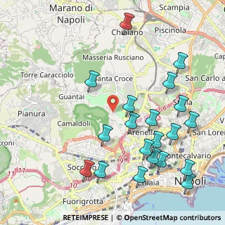 Mappa Via Vicinale Agnolella, 80141 Napoli NA, Italia (2.6035)