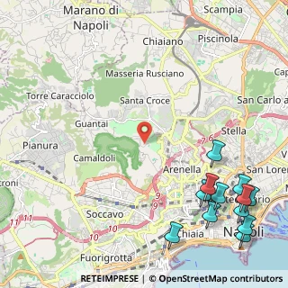 Mappa Via Vicinale Agnolella, 80141 Napoli NA, Italia (3.505)