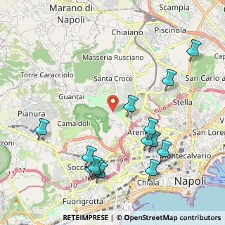 Mappa Via Vicinale Agnolella, 80141 Napoli NA, Italia (2.60429)