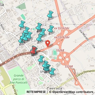 Mappa Via Matilde Serao, 80040 Cercola NA, Italia (0.525)