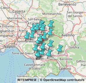 Mappa Salita Casale, 80036 Palma Campania NA, Italia (9.6445)