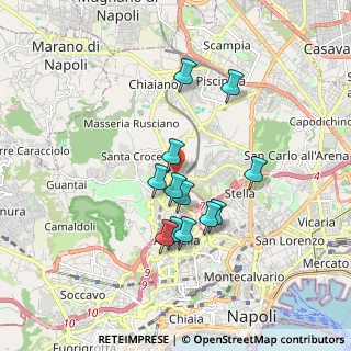 Mappa Via Pietravalle, 80131 Napoli NA, Italia (1.59167)