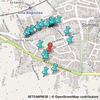 Mappa Via Milano, 80049 Somma Vesuviana NA, Italia (0.25417)