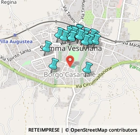 Mappa Via Circumvallazione, 80049 Somma Vesuviana NA, Italia (0.3865)