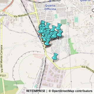 Mappa Via Petrillo, 80010 Quarto NA, Italia (0.25)