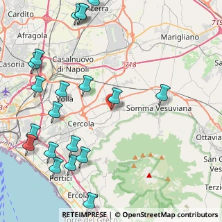 Mappa Viale Padre Raimondo Sorrentino, 80048 Sant'Anastasia NA, Italia (6.2285)