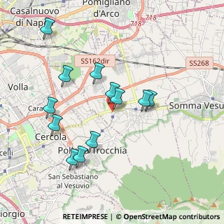 Mappa Nei pressi del Santuario della Madonna dell'Arco, 80048 Sant'Anastasia NA, Italia (1.98833)