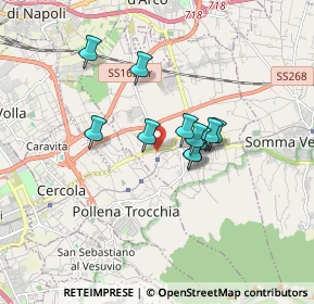 Mappa Nei pressi del Santuario della Madonna dell'Arco, 80048 Sant'Anastasia NA, Italia (1.28)