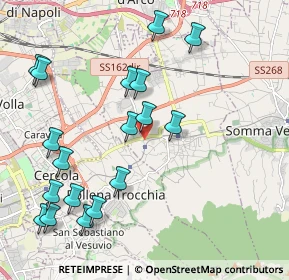 Mappa Nei pressi del Santuario della Madonna dell'Arco, 80048 Sant'Anastasia NA, Italia (2.50833)
