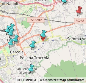 Mappa Nei pressi del Santuario della Madonna dell'Arco, 80048 Sant'Anastasia NA, Italia (3.25462)
