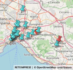 Mappa Nei pressi del Santuario della Madonna dell'Arco, 80048 Sant'Anastasia NA, Italia (9.27)