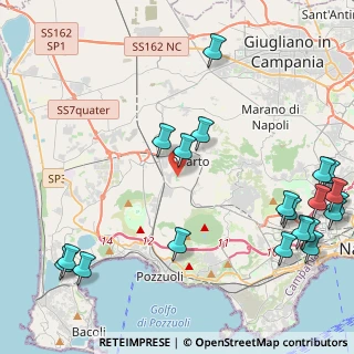 Mappa Via B. Caracciolo, 80010 Quarto NA, Italia (6.395)