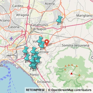 Mappa Via Cozzolino, 80040 Cercola NA, Italia (4.22083)