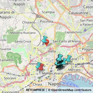Mappa Largo Privato delle Mimose, 80131 Napoli NA, Italia (2.305)