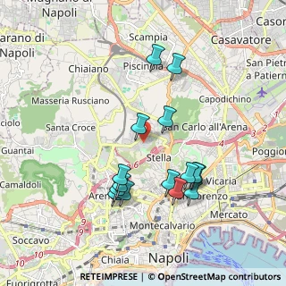Mappa Largo Privato delle Mimose, 80131 Napoli NA, Italia (1.94333)