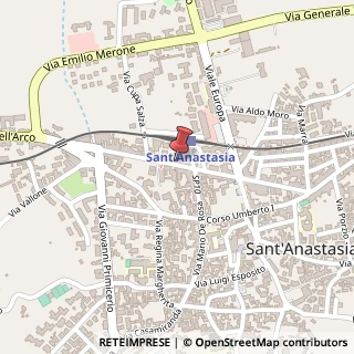 Mappa Via Antonio d'Auria, 112, 80048 Sant'Anastasia, Napoli (Campania)