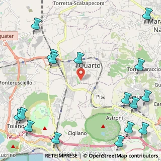 Mappa Via Caracciolo, 80010 Quarto NA, Italia (3.61438)