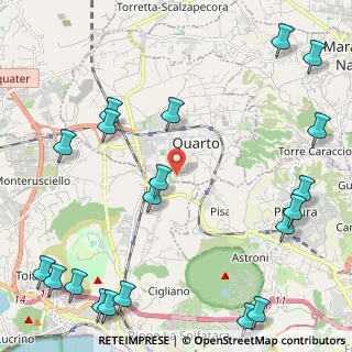 Mappa Via Caracciolo, 80010 Quarto NA, Italia (3.4095)