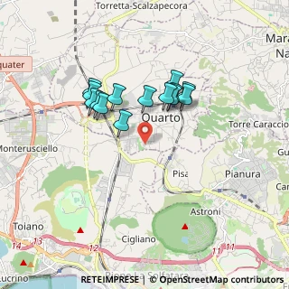 Mappa Via Caracciolo, 80010 Quarto NA, Italia (1.55357)