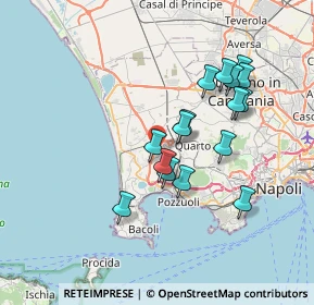 Mappa Via R. Galdieri, 80078 Monterusciello NA, Italia (6.89063)