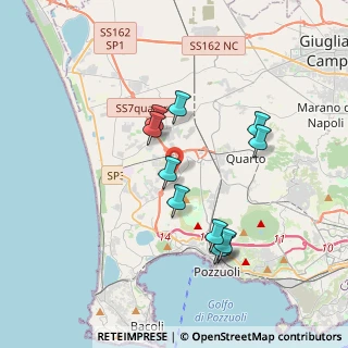 Mappa Via R. Galdieri, 80078 Monterusciello NA, Italia (3.60182)