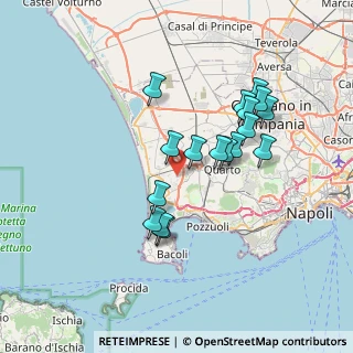 Mappa Via Angelo Silvio Novaro, 80078 Pozzuoli NA, Italia (6.80706)