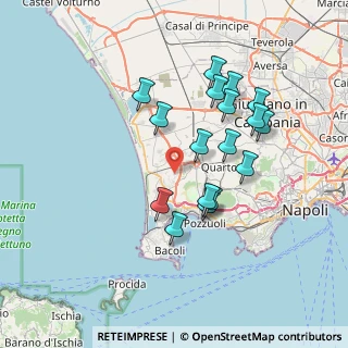 Mappa Via Angelo Silvio Novaro, 80078 Pozzuoli NA, Italia (7.08176)
