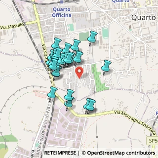 Mappa Via Vincenzo Migliaro, 80010 Quarto NA, Italia (0.39286)