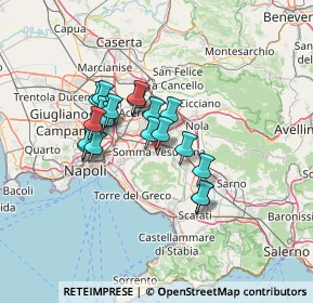 Mappa Via Palermo, 80049 Somma Vesuviana NA, Italia (11.009)