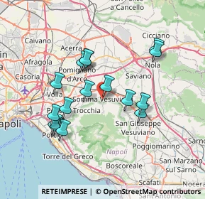 Mappa Via G. Auriemma, 80049 Somma Vesuviana NA, Italia (7.07813)