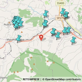 Mappa Contrada Cerrete, 83047 Lioni AV, Italia (2.912)