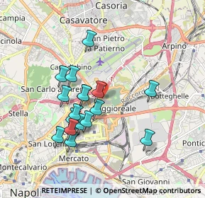 Mappa Via S. Maria del Pianto, 80144 Napoli NA, Italia (1.74722)