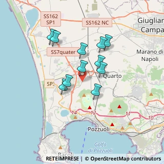 Mappa Via Quarto, 80078 Pozzuoli NA, Italia (3.04091)