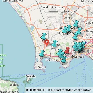 Mappa Via Quarto, 80078 Pozzuoli NA, Italia (9.9305)
