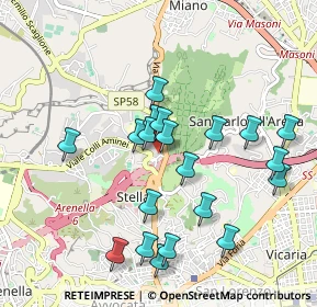 Mappa A Capodimonte, 80131 Napoli NA, Italia (0.9995)