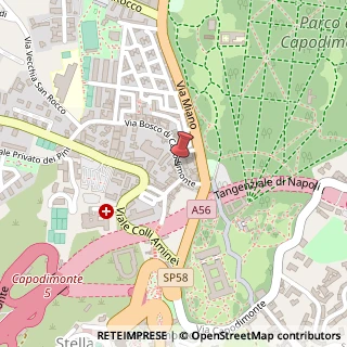 Mappa Via Bosco di Capodimonte, 83, 80131 Napoli, Napoli (Campania)