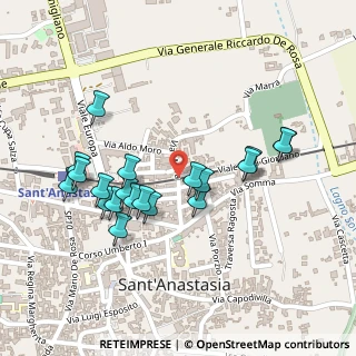 Mappa Via Raffaele Viviani, 80048 Sant'Anastasia NA, Italia (0.246)