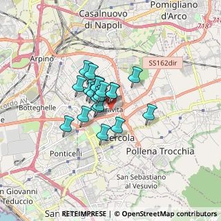 Mappa Via Aldo Moro, 80040 Cercola NA, Italia (1.0815)