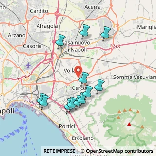 Mappa Via Aldo Moro, 80040 Cercola NA, Italia (4.04333)