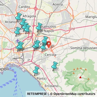 Mappa Via Aldo Moro, 80040 Cercola NA, Italia (4.64786)