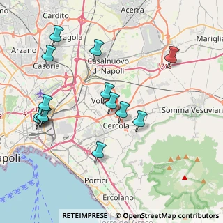 Mappa Via Aldo Moro, 80040 Cercola NA, Italia (4.60143)