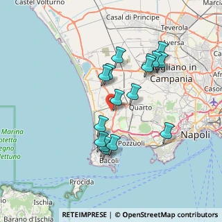 Mappa Pozzuoli NA IT, 80078 Monterusciello NA, Italia (6.9775)